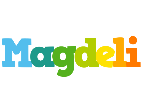 Magdeli rainbows logo