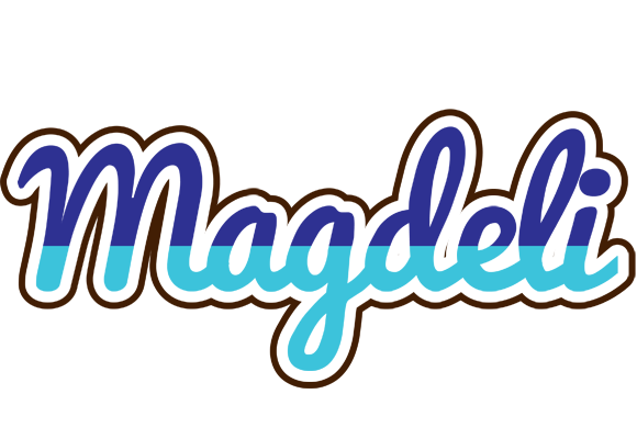 Magdeli raining logo