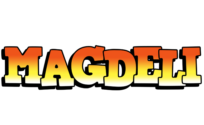 Magdeli sunset logo