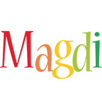 Magdi birthday logo