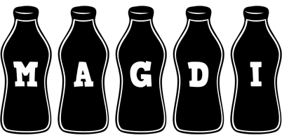 Magdi bottle logo