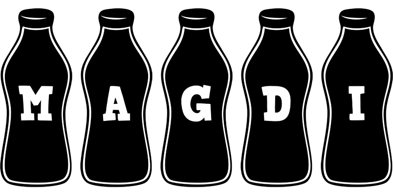 Magdi bottle logo