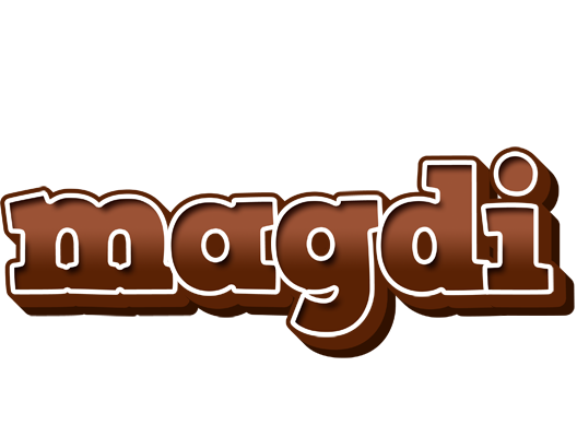 Magdi brownie logo