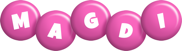 Magdi candy-pink logo