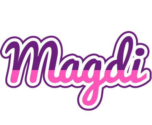 Magdi cheerful logo