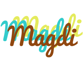 Magdi cupcake logo