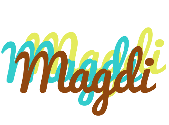 Magdi cupcake logo
