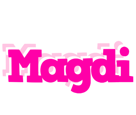 Magdi dancing logo