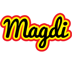 Magdi flaming logo