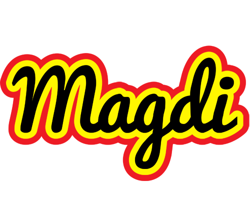Magdi flaming logo