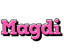 Magdi girlish logo