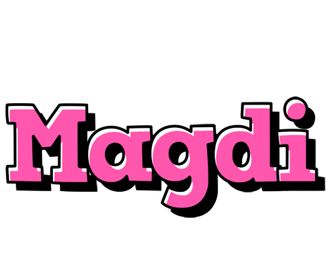 Magdi girlish logo