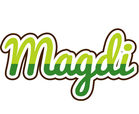 Magdi golfing logo