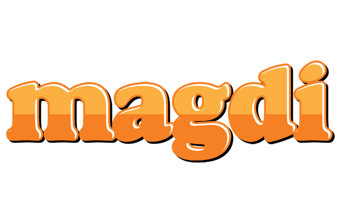 Magdi orange logo