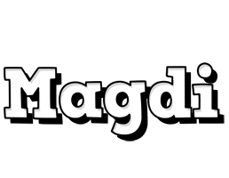 Magdi snowing logo