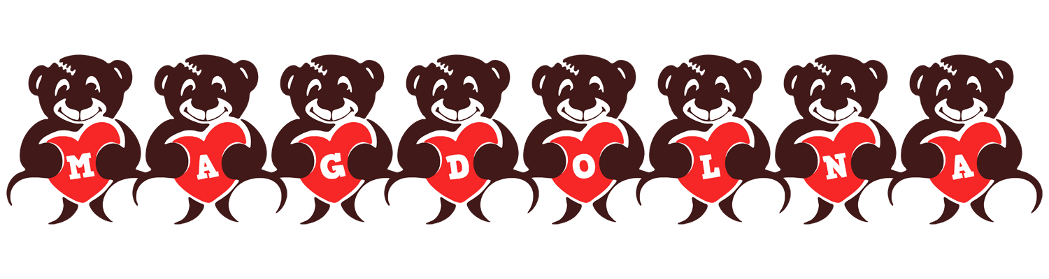 Magdolna bear logo