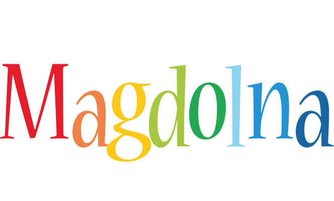 Magdolna birthday logo