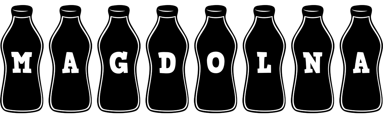 Magdolna bottle logo