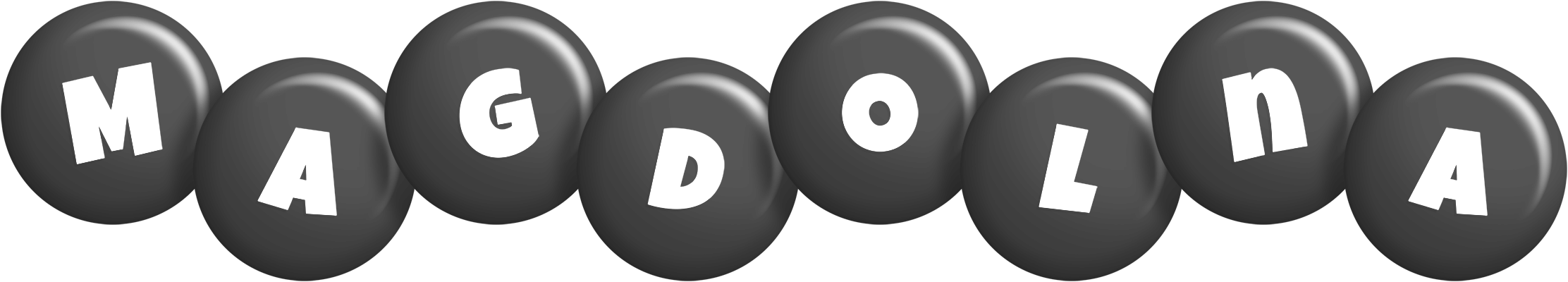 Magdolna candy-black logo