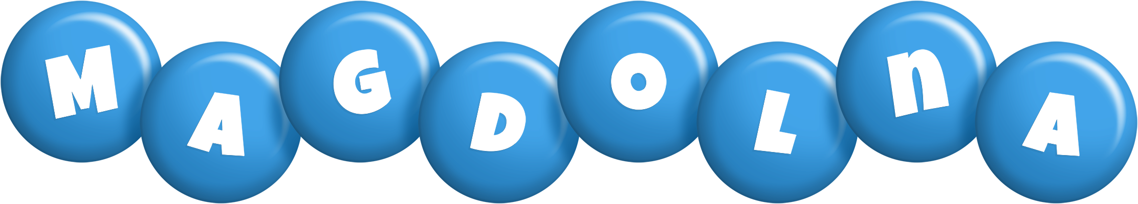 Magdolna candy-blue logo