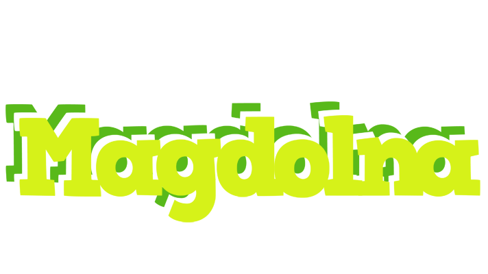 Magdolna citrus logo