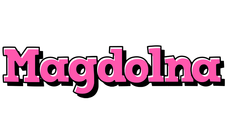 Magdolna girlish logo