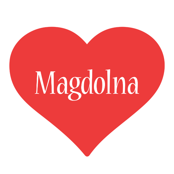 Magdolna love logo