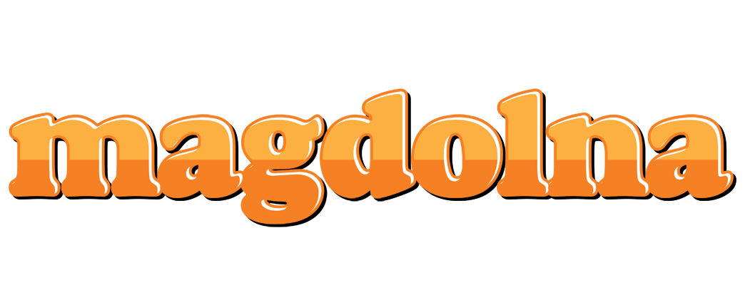Magdolna orange logo