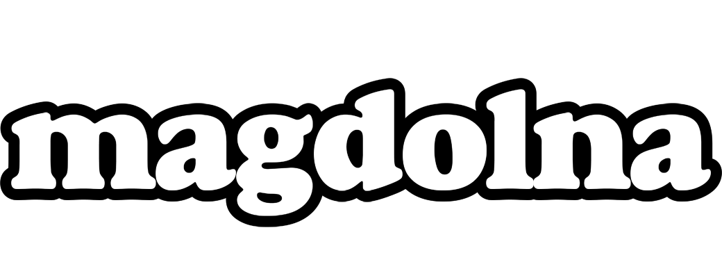 Magdolna panda logo