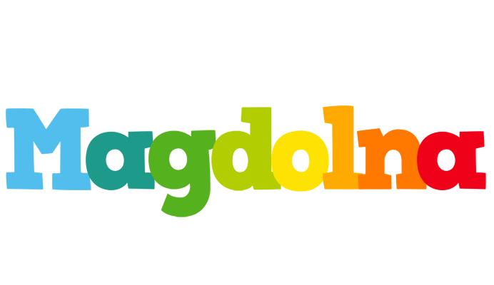 Magdolna rainbows logo