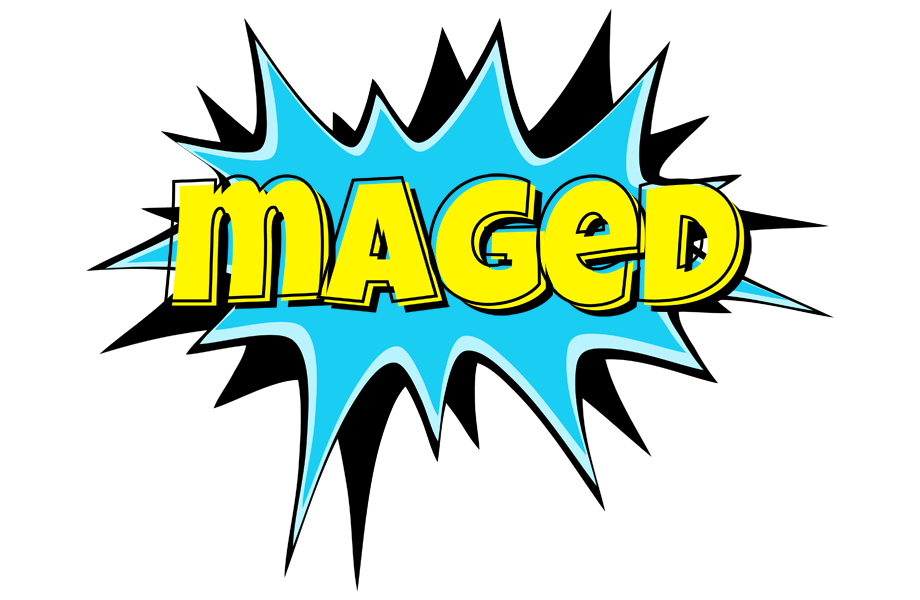 Maged amazing logo