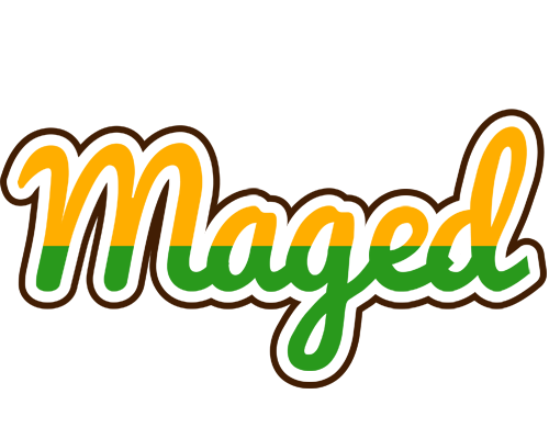 Maged banana logo
