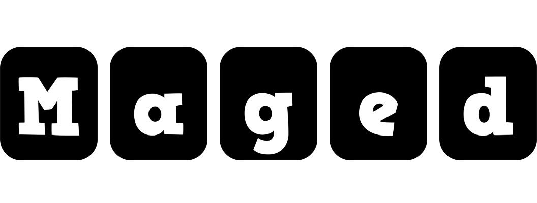 Maged box logo