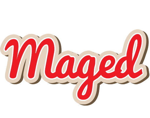 Maged chocolate logo