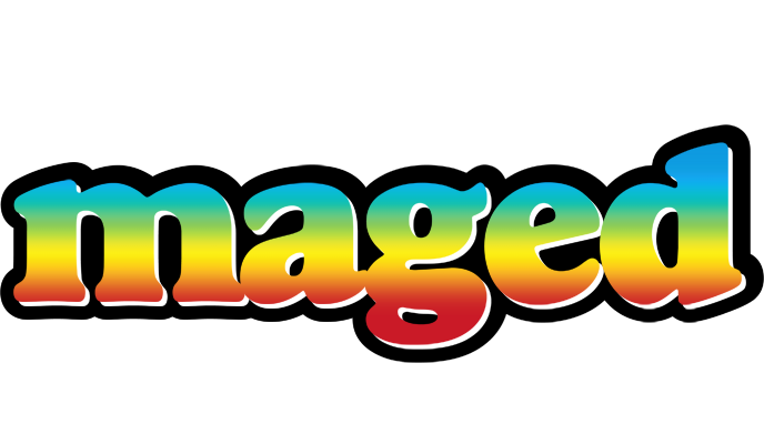 Maged color logo