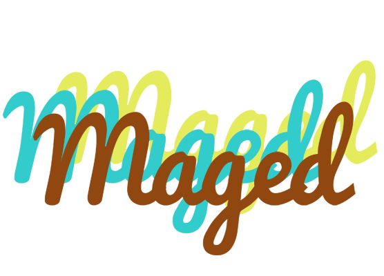 Maged cupcake logo