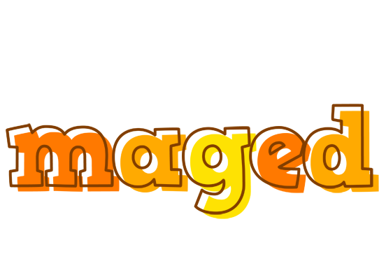 Maged desert logo