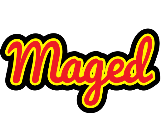 Maged fireman logo