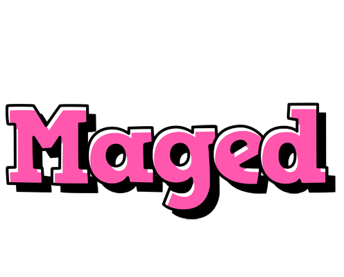 Maged girlish logo
