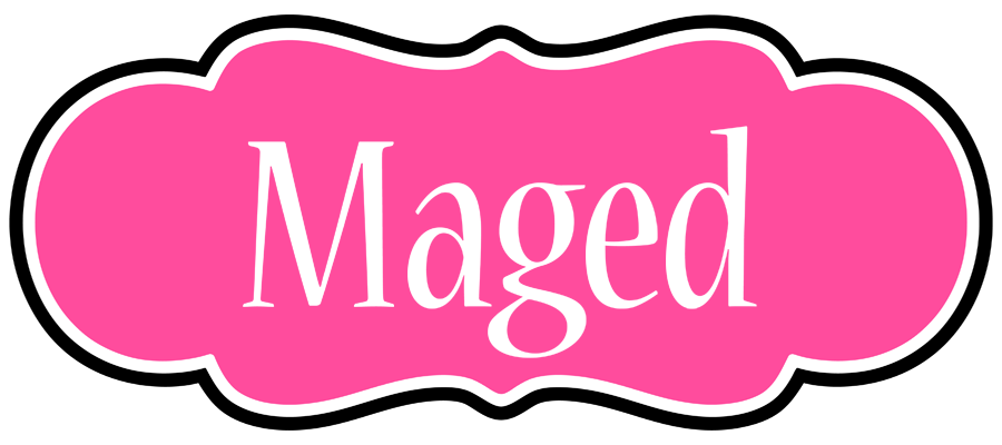 Maged invitation logo