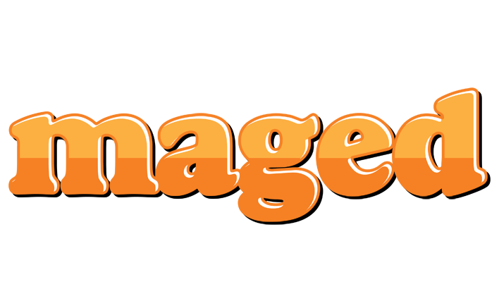 Maged orange logo