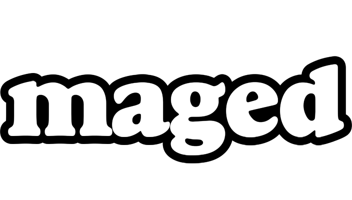 Maged panda logo