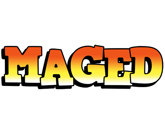 Maged sunset logo