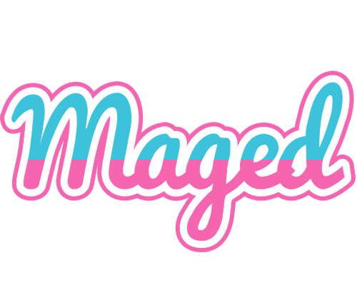 Maged woman logo