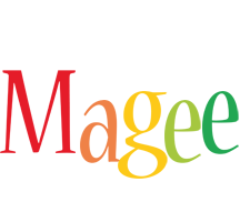 Magee birthday logo