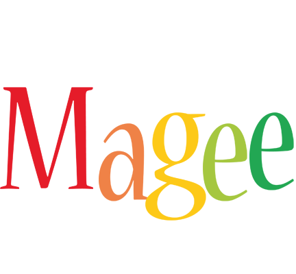 Magee birthday logo