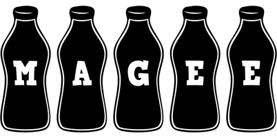 Magee bottle logo