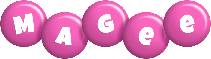 Magee candy-pink logo