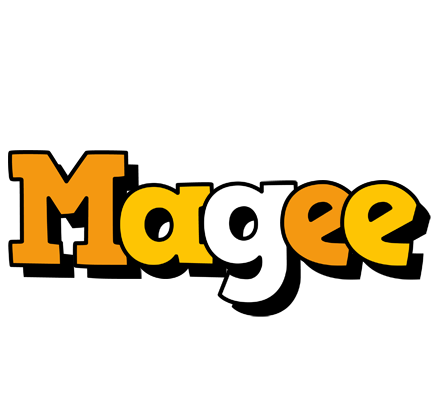 Magee cartoon logo