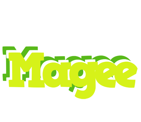 Magee citrus logo